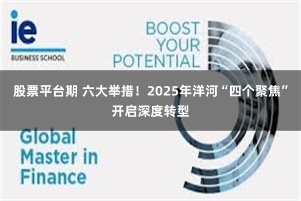 股票平台期 六大举措！2025年洋河“四个聚焦”开启深度转型